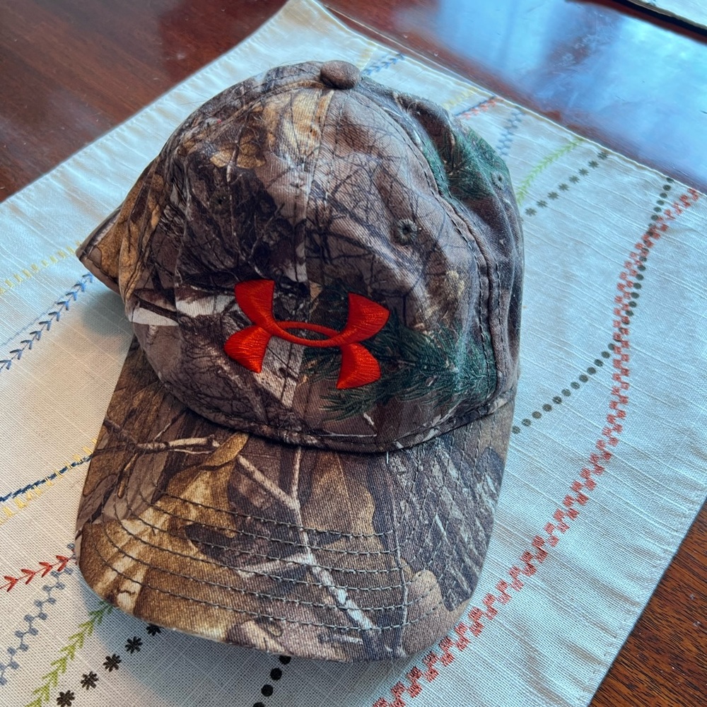 Camo Under Armour Adjustable Hat